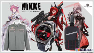 「勝利の女神：NIKKE」ドロシー、レッドフード、紅蓮：ブラックシャドウの腕時計やミリタリージャケット、ボディバッグが登場！