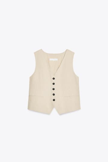 【ZARA】夏コーデのおともに！「優秀リネンベスト」