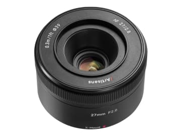 小型軽量のAF単焦点レンズ「7Artisans 27mm F2.8」に富士フイルムX用が追加