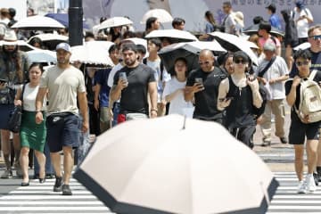 猛暑続く、熱中症対策を　「6月最高」の地点続出