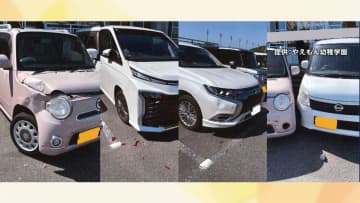 【独自】「そんな大したことないと思って…」駐車場の車4台に次々と当て逃げした50代男性を直撃　乗り始めて1年の車も廃車に　高知市