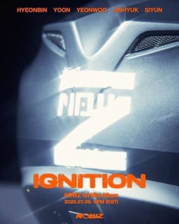 NOWZ、7月9日に1stミニアルバム「IGNITION」をリリース！予告ポスターを公開