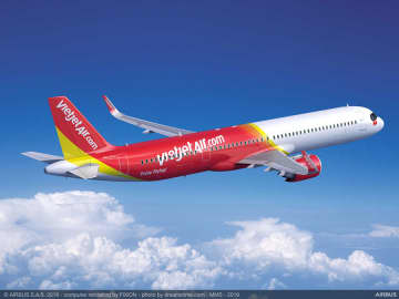 ベトジェットエア、エアバスA321neoを100機発注へ　覚書締結