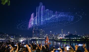 重慶の1万1787機が舞うドローンショーでギネス世界記録更新―中国