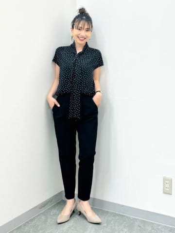 【上下GU】40・50代が似合う♡「モノトーンコーデ」