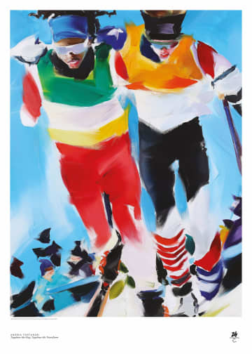 ミラノ五輪パラのポスター発表　伊アーティスト独創10作品