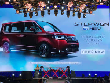 【インドネシア】ホンダがミニバンＨＶ発売、７月の展示会で［車両］