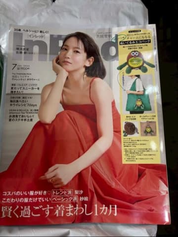 キウイのエコバッグが欲しくて、ファッション誌を買ってしまった！