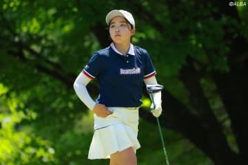 165ヤードをショットインイーグル！　13歳・岩永梨花が初出場で堂々の予選突破
