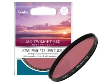 朝焼け・夕焼けを印象的に…ケンコー「MC トワイライト」フィルター　パッケージがリニューアル　レッドとブルーの2種類