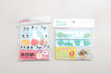 セリアのコレ可愛すぎん？「味気ないお弁当が変わる！」「タッパー弁に挿すだけでキャラ弁風」