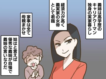 姑「気が利かない嫁」義姉「私の部下だったらクビだわ」理不尽な罵倒に耐えかねた嫁が、笑顔で反撃！