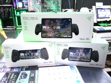 Razerの一体型ゲームパッド「Kishi V3」が3モデル登場、13インチiPad対応版も 20日発売