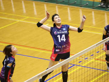 埼玉上尾　元女子日本代表ミドルブロッカーの入澤まいの加入を発表