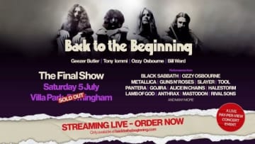 オジー・オズボーン、ブラック・サバス最後のライヴが日本からも視聴できるライヴ配信実施決定