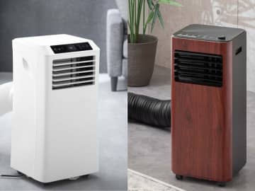 タンスのゲンから強力スポットクーラー、木目デザインも