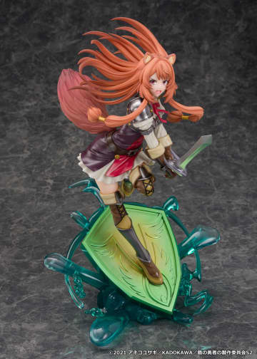 「盾の勇者の成り上がり Season 2」よりエアストシールドに乗り剣を構えるラフタリアのスケールフィギュアが11月発売！