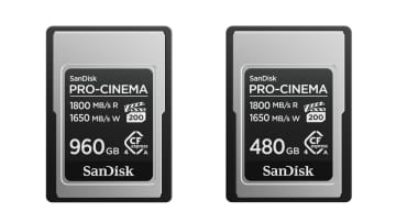サンディスク、「SanDisk PRO-CINEMA CFexpress Type Aカード」発売。8K動画・RAW静止画に最適