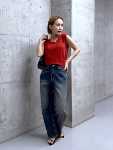 【ローリーズファーム】デニムで魅せる「大人こなれコーデ」
