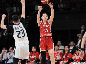 女子日本代表が強化試合で中国と対戦…若手中心で最長226センチの高さに挑むも敗れる