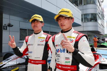 FIA-F4、FRJで活躍する鈴木斗輝哉と梅垣清が5月のGTEテストで初のGT300ドライブ。みせたスピードと自信