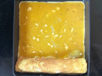ウインナーを入れて巻くと…？　玉子焼きの断面に「明日も作って！」