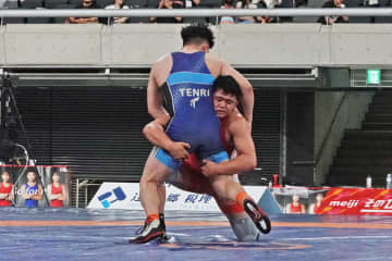 ＜レスリング＞全日本＆アジア王者の吉田アラシ（日大）が勝ち上がり、リボウィッツ和青（東京・自由ヶ丘学園高）と対戦へ…2025年明治杯全日本選抜選手権・第1日