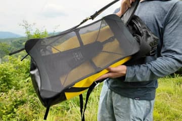 【これさえあればどんなバックパックも背中スースー】夏に注目のモンベル最新作「V.B.Pバックパネル」を使ってみました