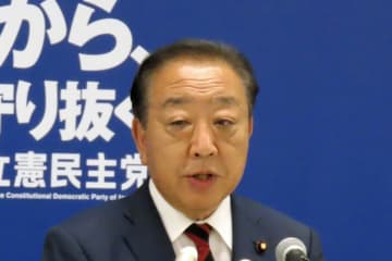 立憲・野田佳彦代表「総理経験者として判断」 内閣不信任決議案の提出見送り表明