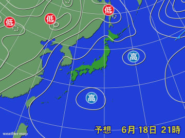 あすも引き続き全国的に晴れる　熱中症に注意