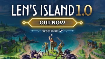 最大8人協力対応見下ろしオープンワールドサバイバルADV『Len's Island』日本語を新たに追加し正式発売！週末限定フリープレイも開催中