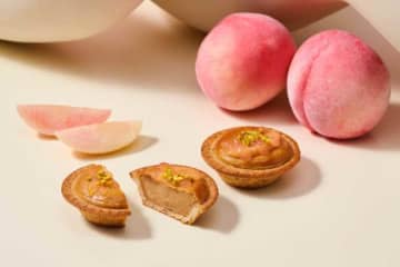 ピーチと紅茶のマリアージュ♡BAKEの新作タルトに注目