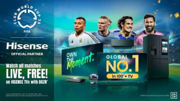 HisenseスマートテレビでFIFA Club World Cup 2025（TM）を無料でライブ視聴しよう