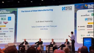 グローバル鉄鋼ダイナミクス・フォーラム（Global Steel Dynamics Forum）にて、Infinite UptimeがPlantOS（TM）で重工業の生産信頼性を強化