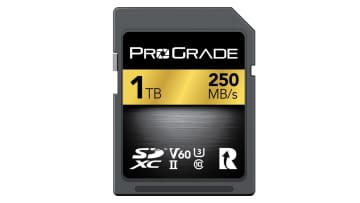 ProGrade Digital、メモリーカード「SDXC UHS-II V60 GOLDシリーズ」に1TBを追加