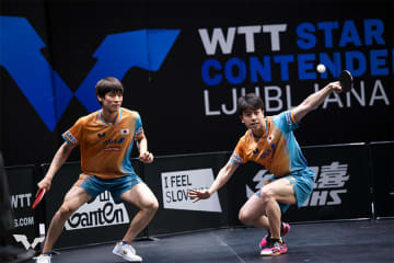 【男子ダブルス1回戦】篠塚大登/戸上隼輔 vs 黄鎮廷/陳顥樺｜WTTスターコンテンダーリュブリャナ2025