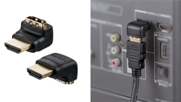 サンワサプライ、ケーブル折れを防ぐL字型HDMI変換アダプタ発売。4K/60Hz・HDR・ARC対応、狭い場所の配線スッキリ