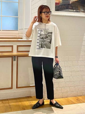 【グローバルワーク】“Tシャツ”どう着る？マネしやすい「おしゃれコーデ」