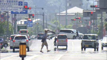 “居座り猛暑”きょうまで　京都などで37℃予想…西日本中心に危険な暑さ　熱中症に警戒　日曜日からは北日本の日本海側で警報級大雨に注意