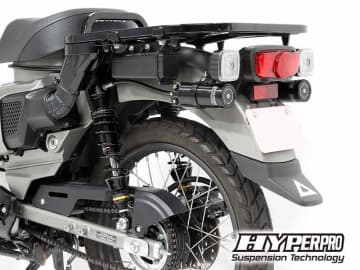 ハイパープロの CT125ハンターカブ用リアショックに「ホース付き別体タンク仕様」が登場！