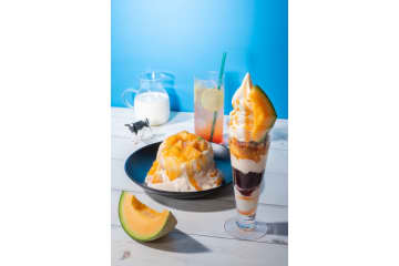 “北海道ミルク×メロン”の夏限定スイーツ3種が登場！「イシヤ日本橋」より