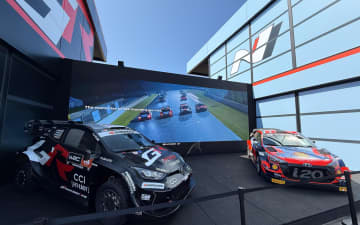 トヨタとヒョンデ、ニュル24時間でコラボレーション 2台のミッドシップマシンを展示