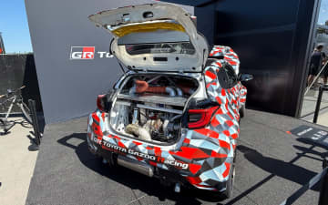 トヨタ、新開発G20型2.0リッターエンジン搭載ミッドシップ「GRヤリスMコンセプト」 7月26日～27日開催のスーパー耐久第5戦オートポリスでデビュー