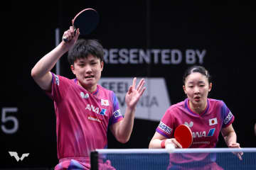 3年ぶり結成の張本兄妹ペア パリ五輪銅の韓国ペアに敗れ4強ならず【卓球 WTTリュブリャナ】