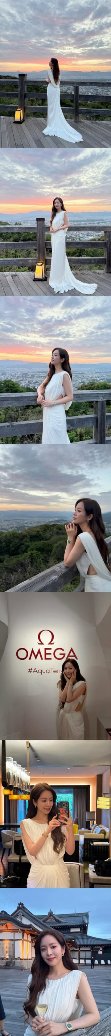 ハン・ジミン、京都で魅せた“異次元の美しさ”にファンもため息…大胆ドレス姿に「女神降臨」【PHOTO】
