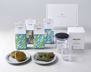 nana’s green teaからギフト登場♡急須と日本茶・焼菓子の特別セット