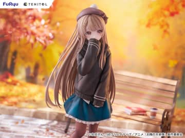 秋感満載の『お隣の天使様』椎名真昼が大型フィギュア化！1万円でも表情パーツ付きとお手頃