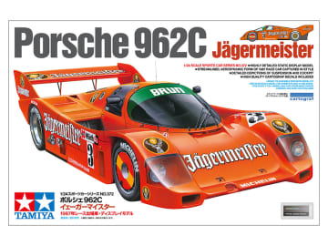 タミヤ、プラモデル「1/24 ポルシェ 962C イェーガーマイスター」本日発売！