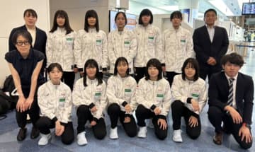 ＜レスリング＞6.23～26U17アジア選手権（ベトナム）に出場する女子チームが出発