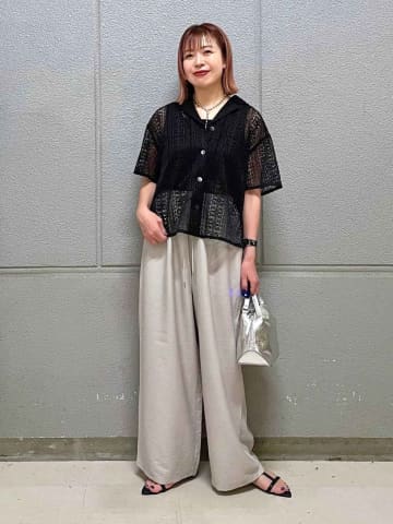 【グローバルワーク】「黒」が頼れる！大人が着こなす「夏コーデ」